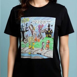Halloween t-shirt - Nightmare on Elm Street -- Funny --‎ Trick-or-Treat - L